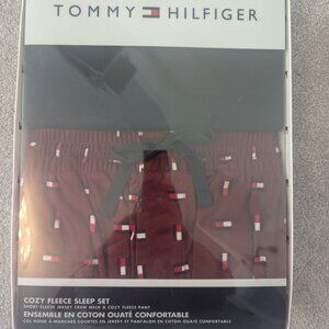 NWT Tommy Hilfiger Men's Fleece Pajama Gift Set Sz S